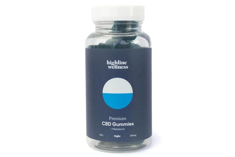 Best Sleep Supplements: Highline Wellness CBD Night Gummies