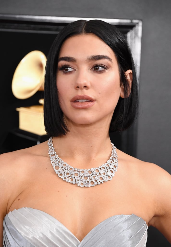 Dua Lipa Hair And Makeup At The 2019 Grammys Popsugar Beauty Photo 21