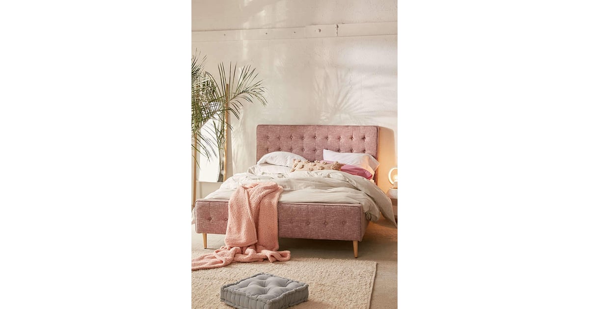 Urban Outfitters Layla Upholstered Bed Frame Urban Outfitters Spring