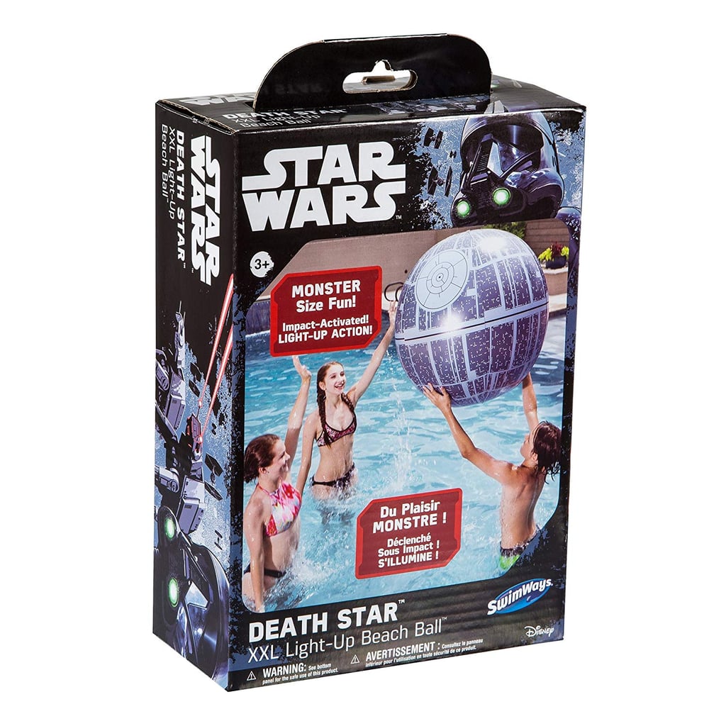 Star Wars Death Star XXL Light-Up Inflatable Beach Ball ($25)