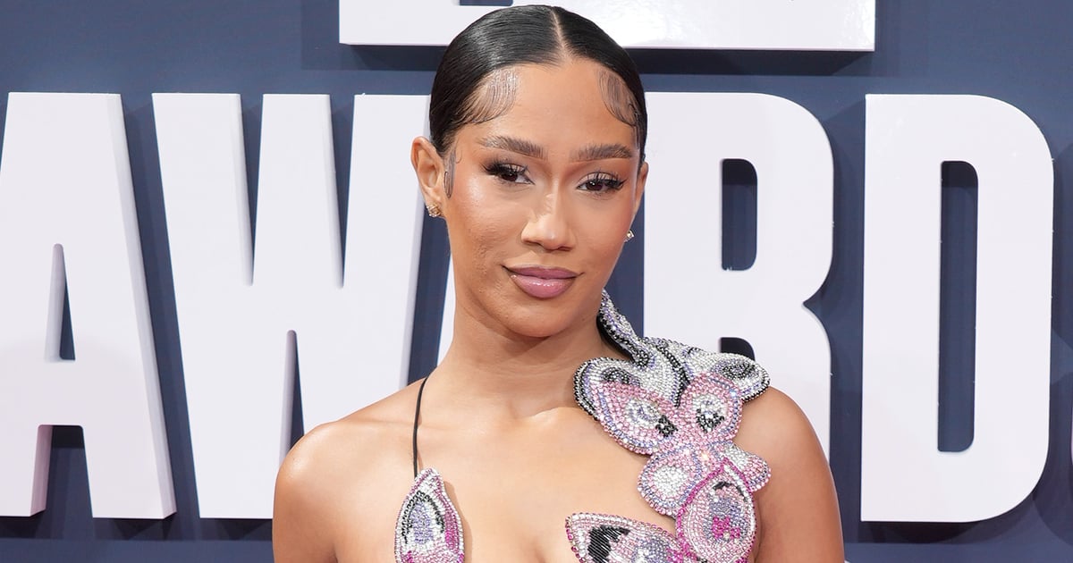 BIA Looks Incredible in a Naked Butterfly Dress at the BET Awards