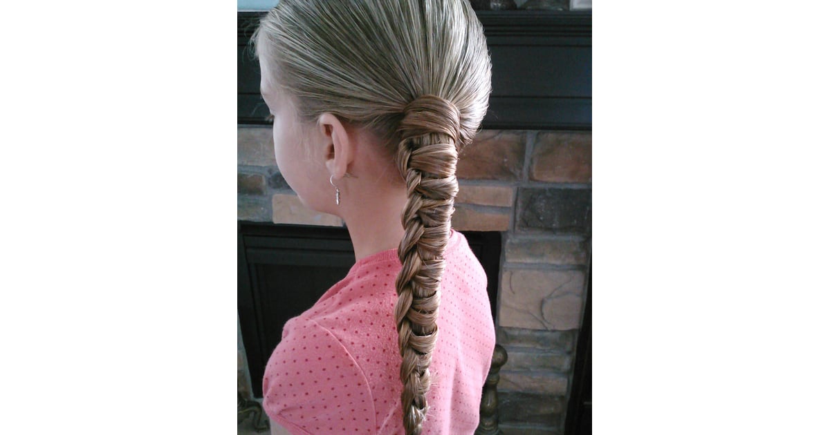 Chinese Staircase Braided Ponytail  Summer Hairstyles For 