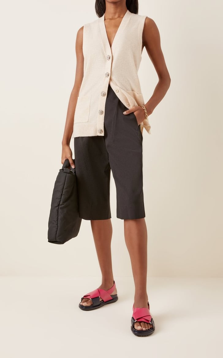 ganni cashmere vest