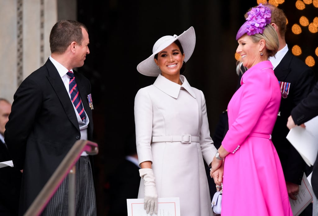 Meghan Markle, Prince Harry Attend Queen's Jubilee Service