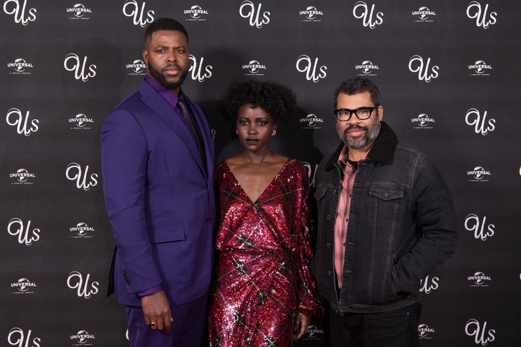 Lupita Nyong'o, Winston Duke at Us Screening in London 2019