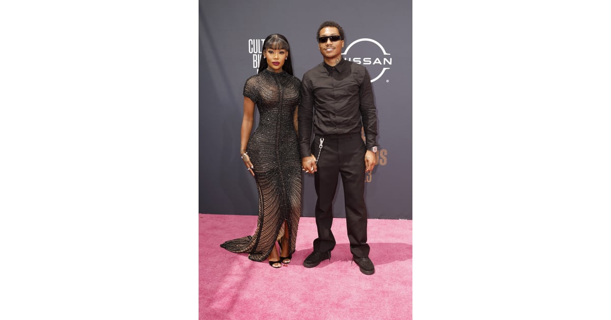 Summer Walker and Lil Meech at BET Awards 2023 POPSUGAR Celebrity UK