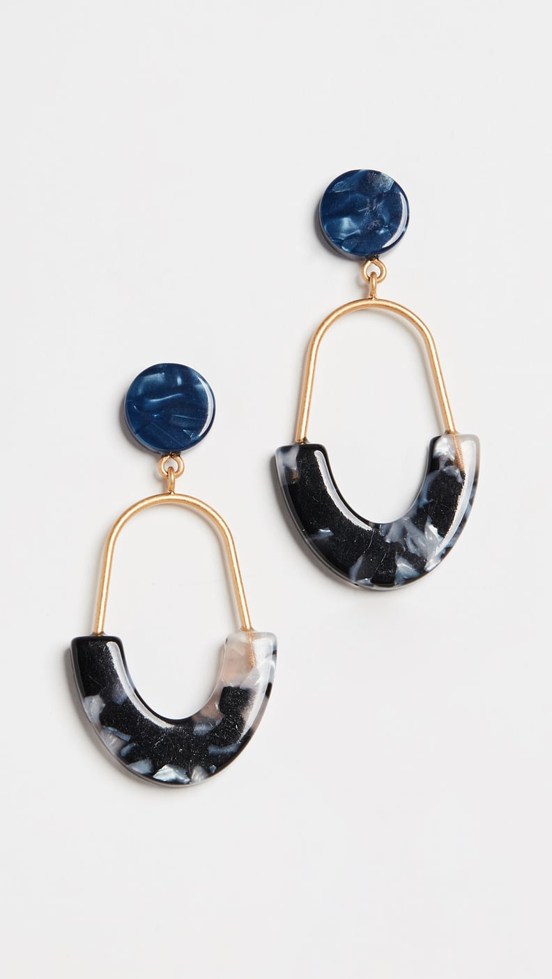 Madewell Agnes Acetate Drop Earrings