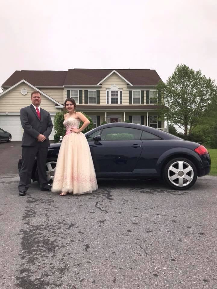 Dad Takes Sons Girlfriend to Prom After Car Accident POPSUGAR pic
