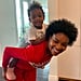 Gabrielle Union and Kaavia's Matching Natural Hair Photo