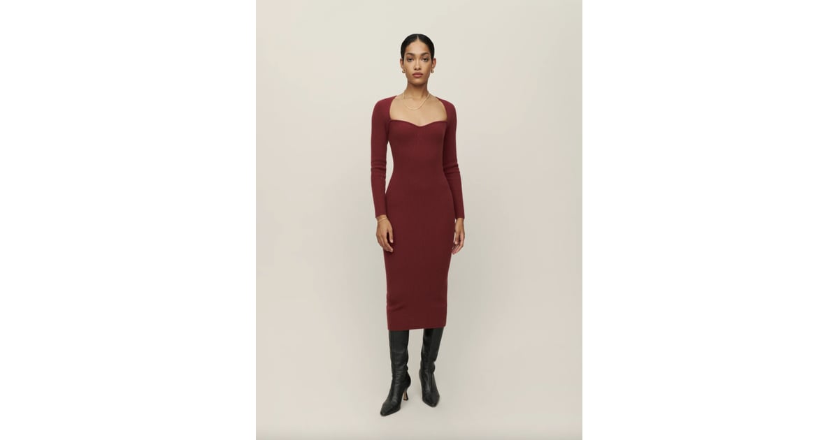 Reformation Tenore Cashmere Sweater Dress | Shop Business-Casual Style ...