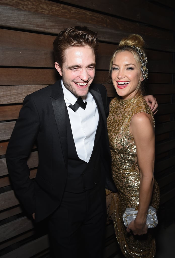 Robert Pattinson and Kate Hudson shared a laugh at the Michael Kors afterparty.