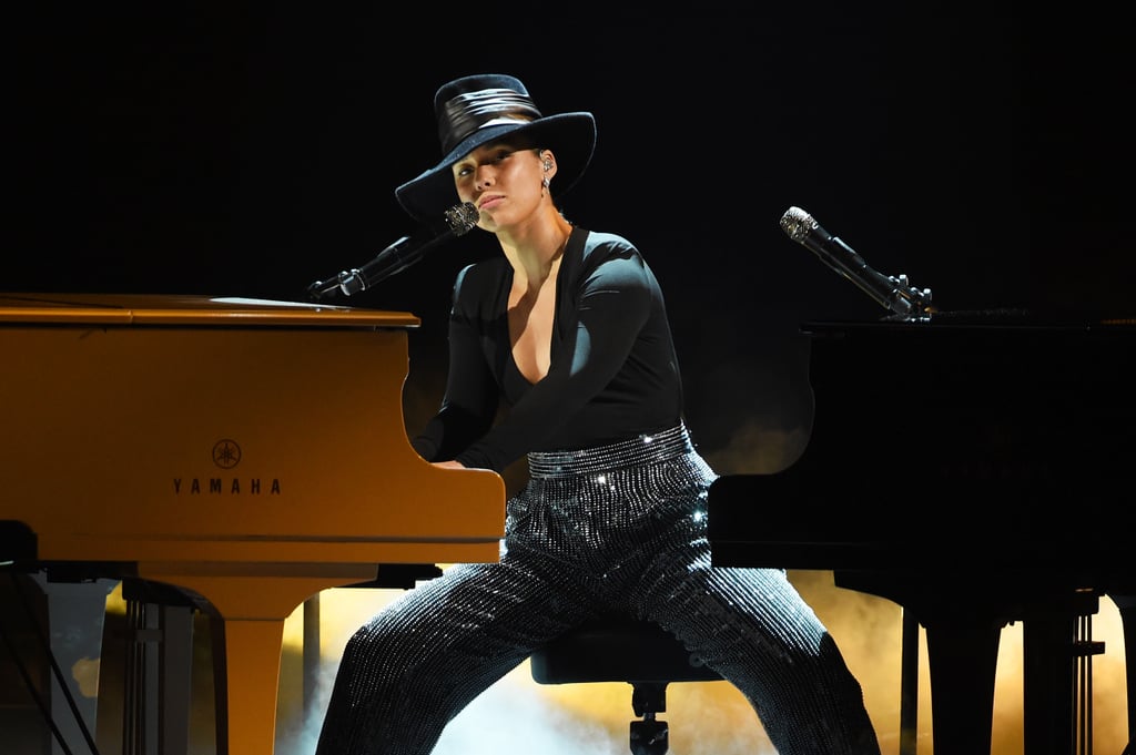 Alicia Keys No Makeup Grammys 2019