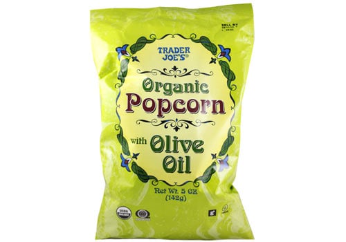 Organic Popcorn With Olive Oil ($2)