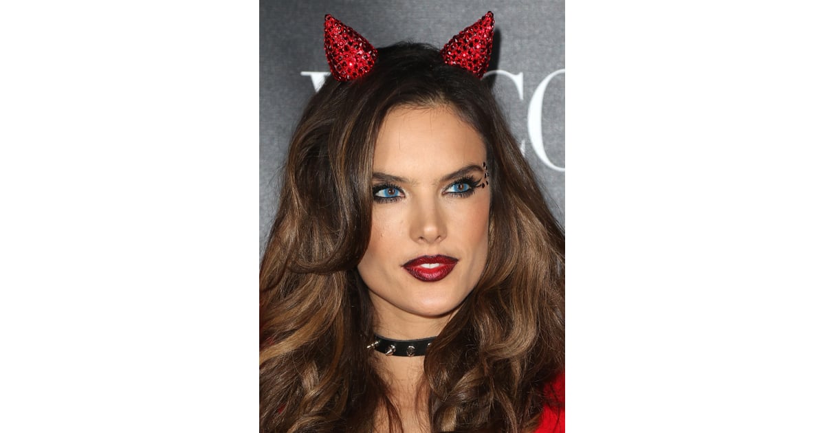 Devilish Details Celebrity Beauty Looks For Halloween Costumes
