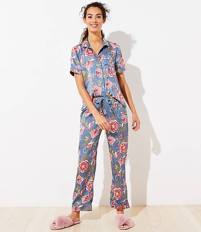 Loft Floral Pajama Set, I'm Wearing Pajama Sets 7 Days a Week, and This  Loft Pick (For 40% Off!) Is My Favourite