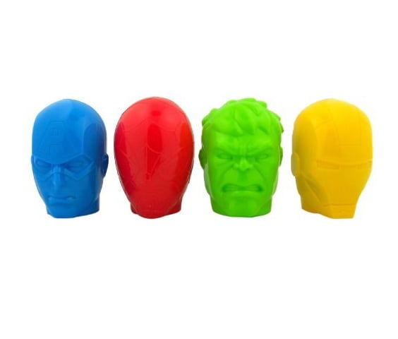 It's not Easter till you've gotten some superhero candy eggs ($11).