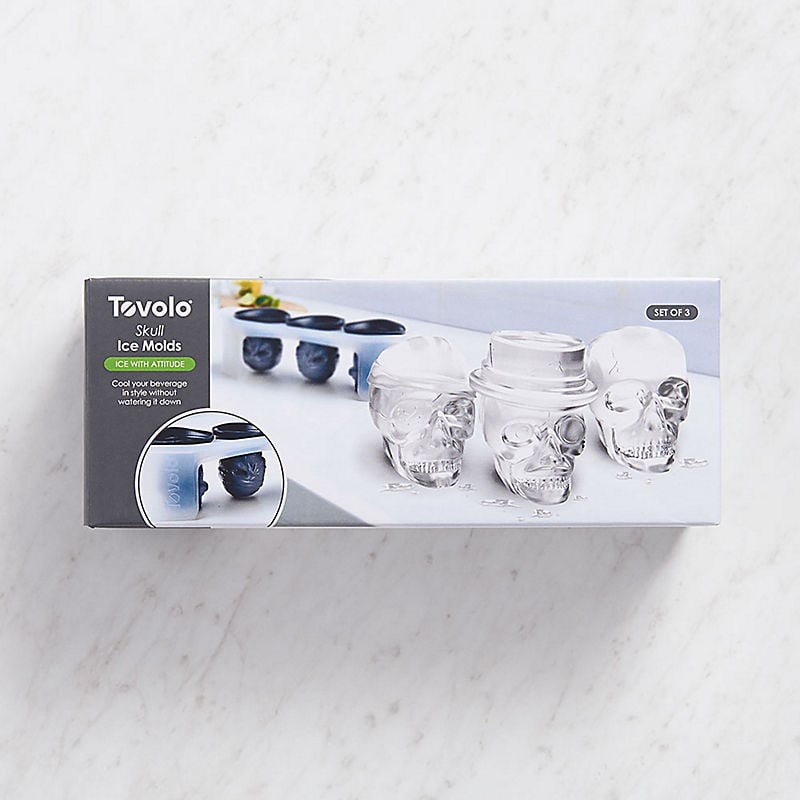 Skull Ice Molds ($14)