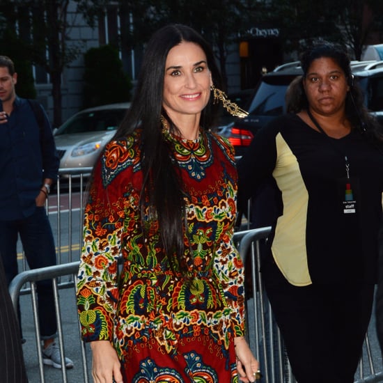 Demi Moore's Maxi Dress at Good Time Premiere