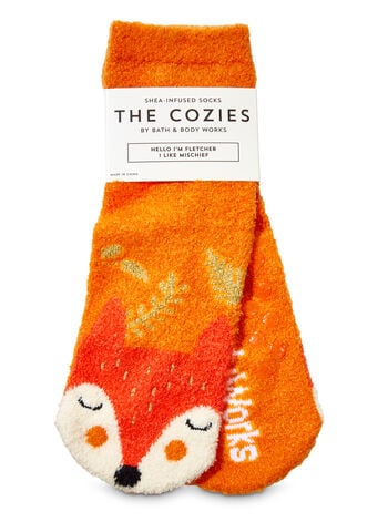 Fletcher the Fox Shea-Infused Socks