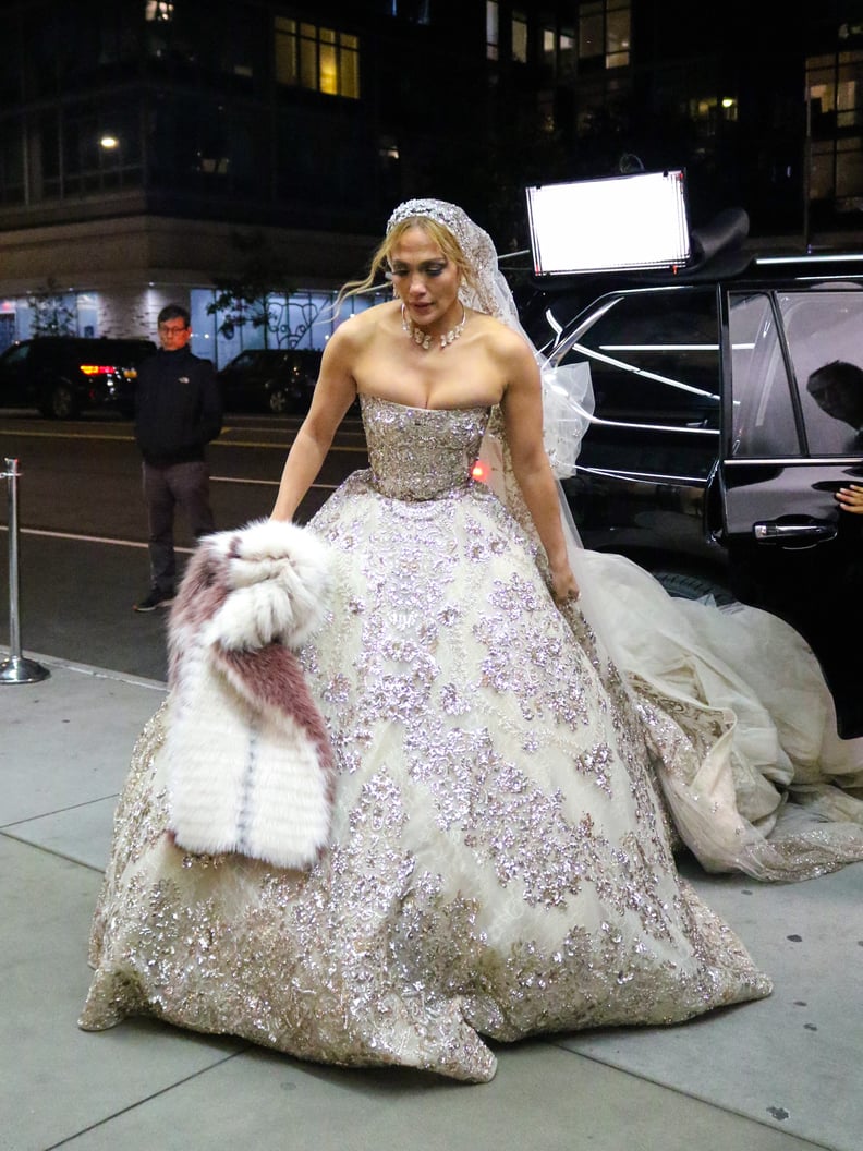Jennifer Lopez's Wedding Dress in "Marry Me"