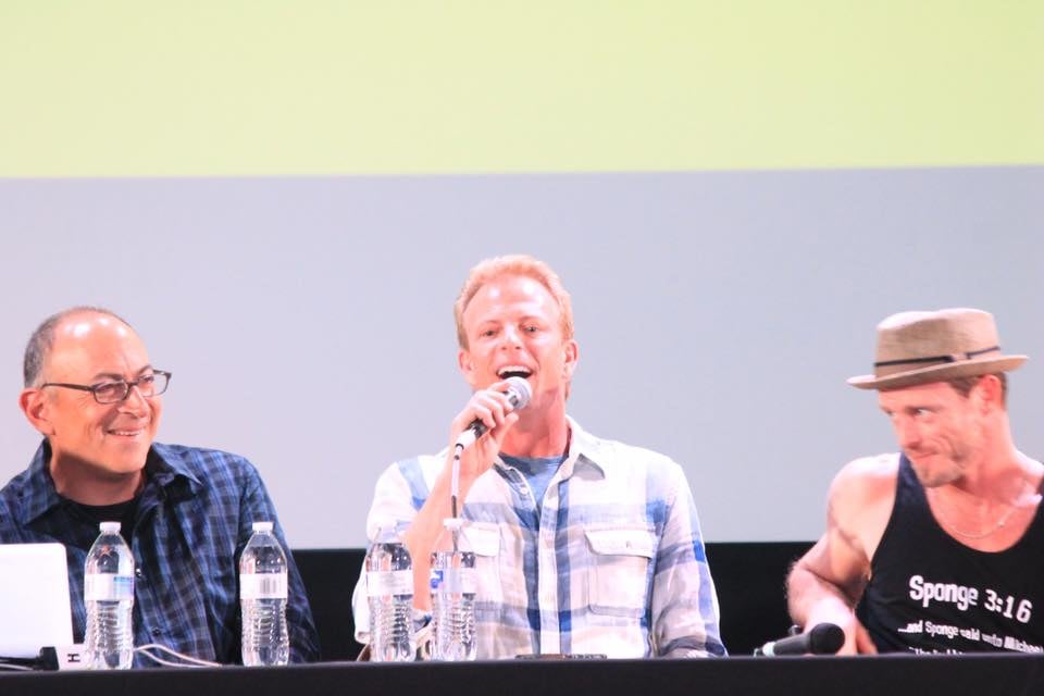 Ahh! That's Ug (Kirk Baily) with Dr. Kahn (Steve Slavkin)!