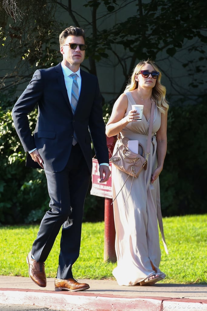 Lauren Conrad Bridesmaid at Friend's Wedding August 2017