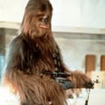 In This Behind-the-Scenes Clip, Chewbacca Speaks English, and It's So Weird to Hear!