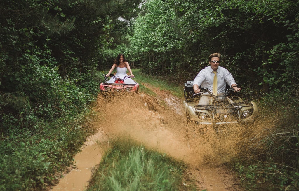 Muddy Trash-the-Dress Shoot