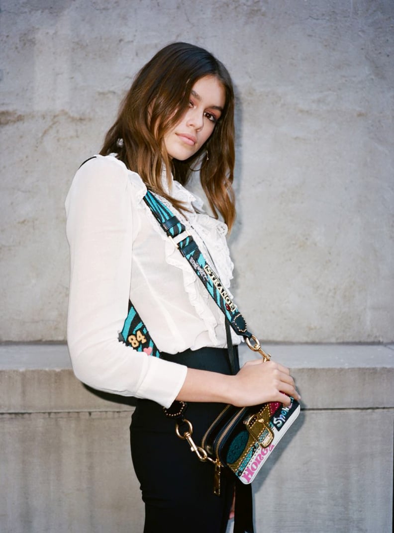 Kaia Gerber Designs Marc Jacobs Bag | POPSUGAR Fashion