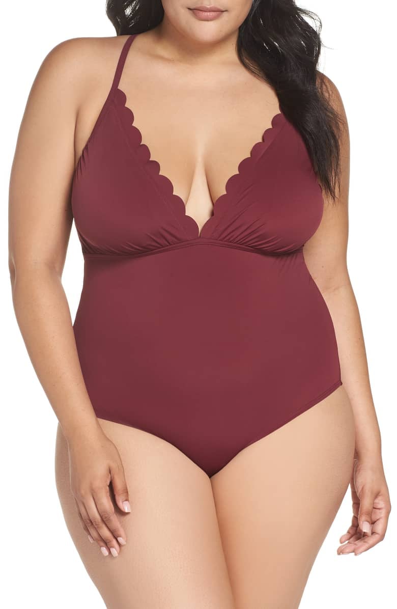 La Blanca Petal Pusher One-Piece Swimsuit