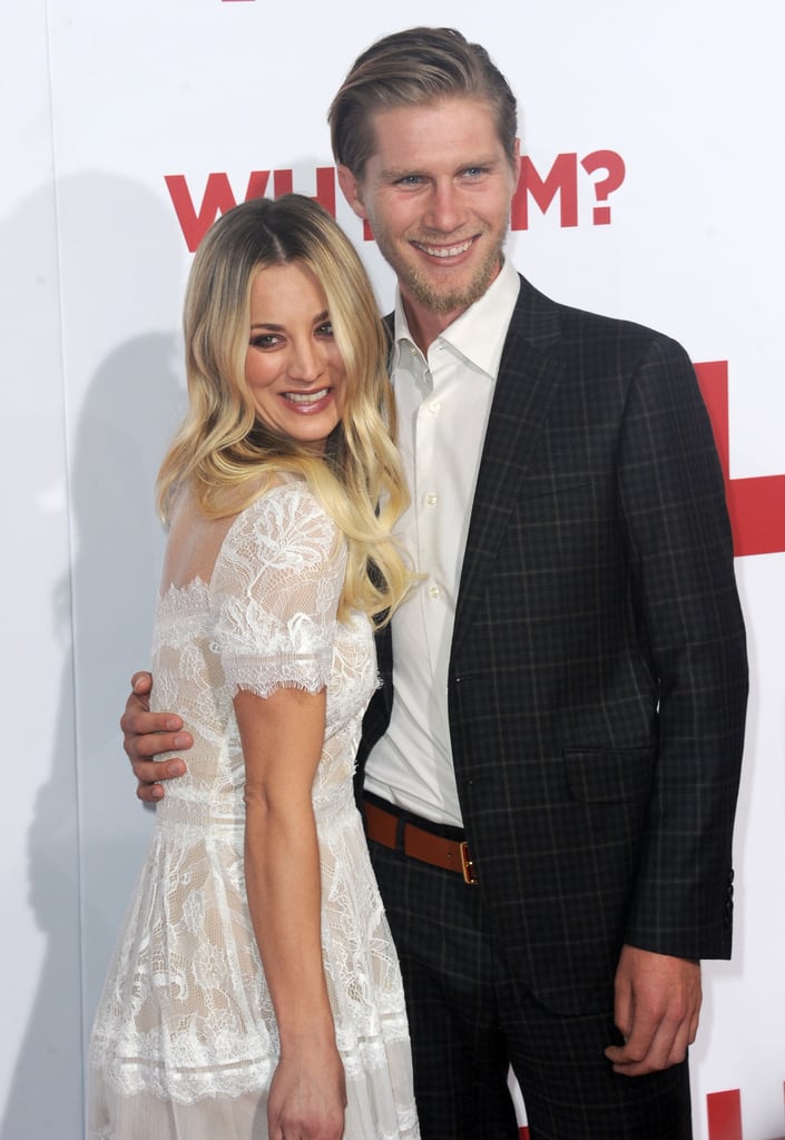 Kaley Cuoco and Karl Cook at Why Him? Premiere 2016
