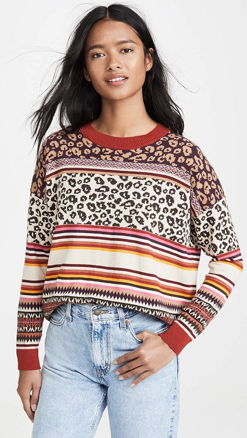Autumn cashmere 2025 leopard sweater