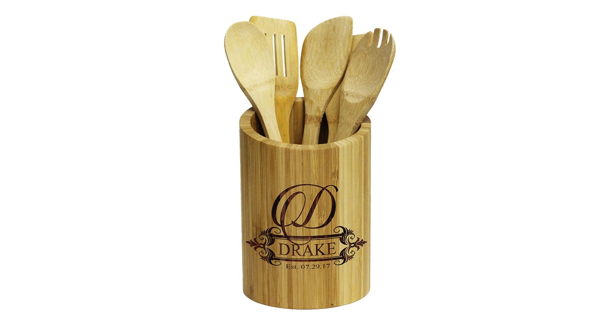 Personalized Kitchen Utensil Tool Holder Caddy Organizer 18