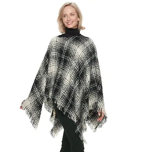 A Cozy Poncho to Binge All 3 Seasons In