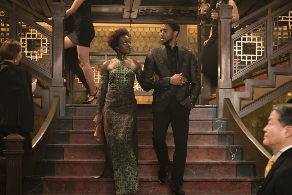 Nakia and T'Challa From Black Panther
