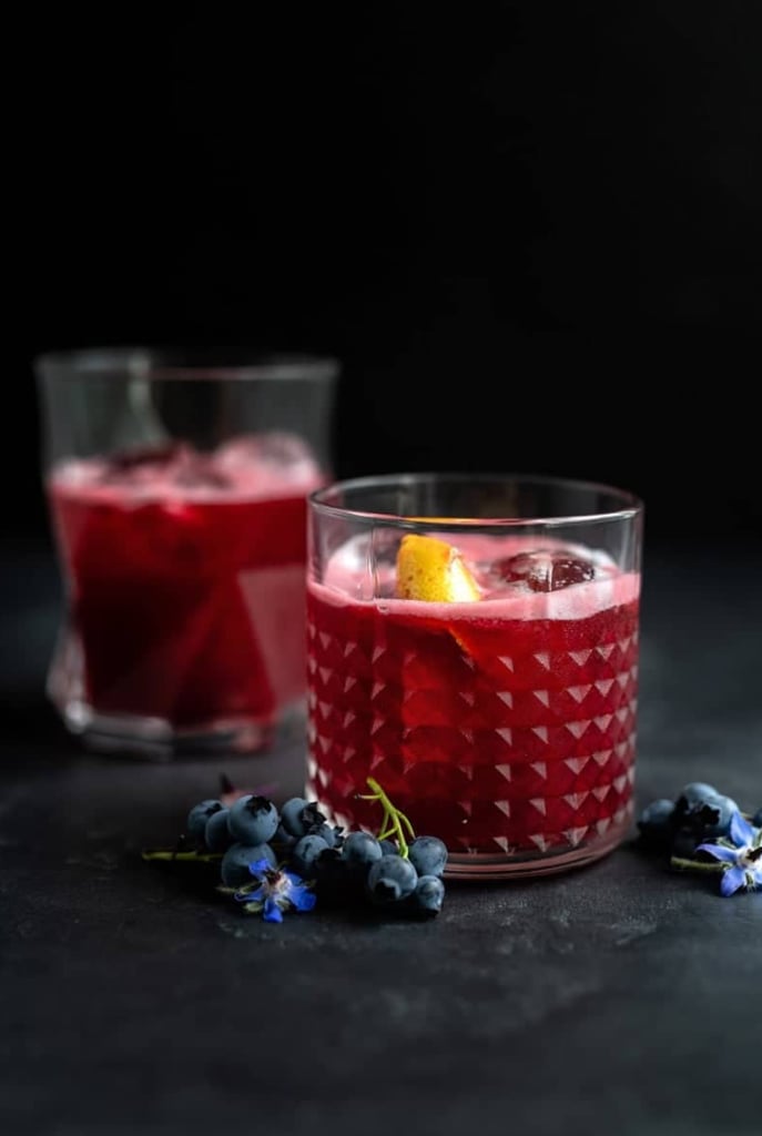 Blueberry Gin Sour