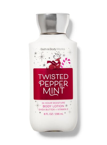 Bath & Body Works Twisted Peppermint Super Smooth Body Lotion