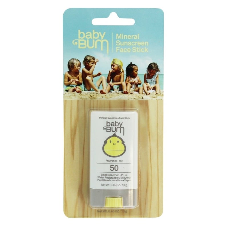 Baby Bum Mineral Sunscreen Face Stick Fragrance Free 50 SPF