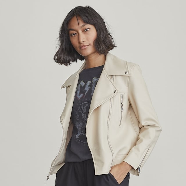 Shop a Similar Faux-Leather Moto Jacket