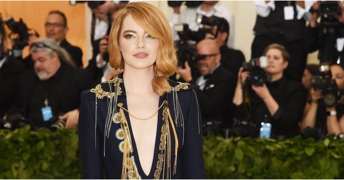 Emma Stone's Met Gala Makeup Artist Called Us during the Met Gala