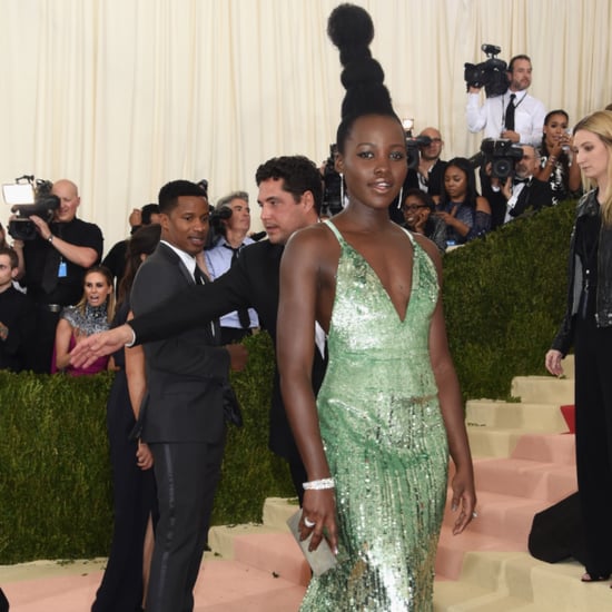 Lupita Nyong'o Calvin Klein Dress Met Gala 2016
