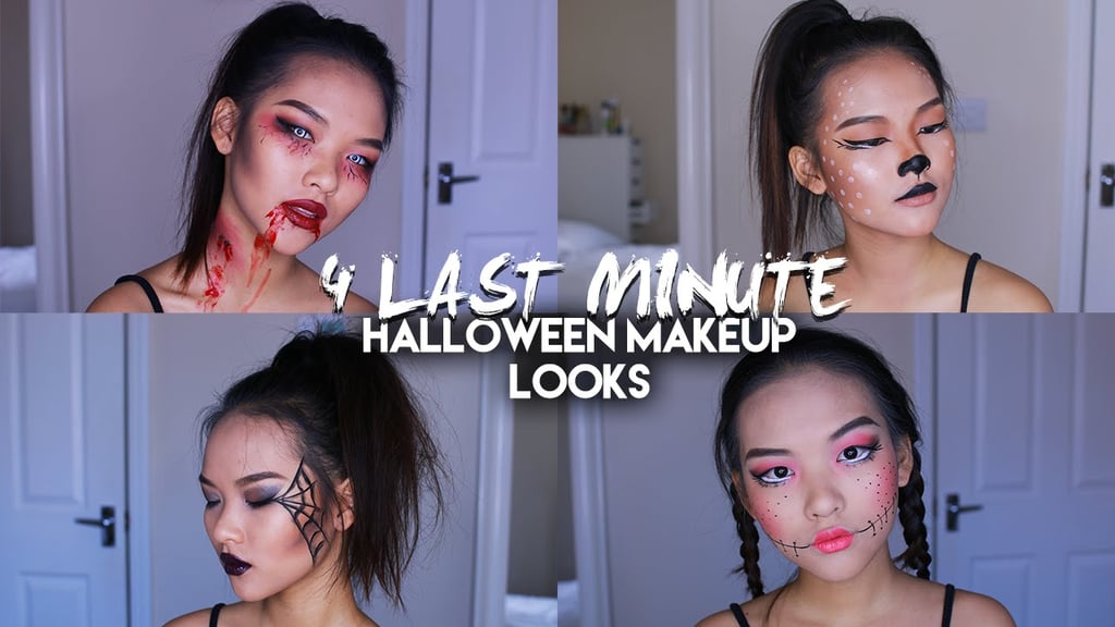 Easy Last Minute Halloween Makeup Tutorials Popsugar Beauty