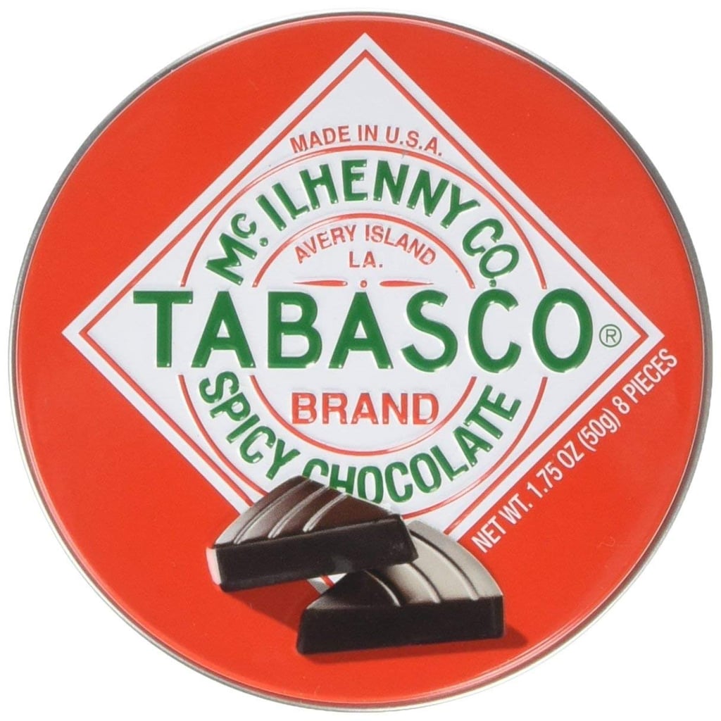 Tabasco Tin Spicy Dark Chocolate Wedges