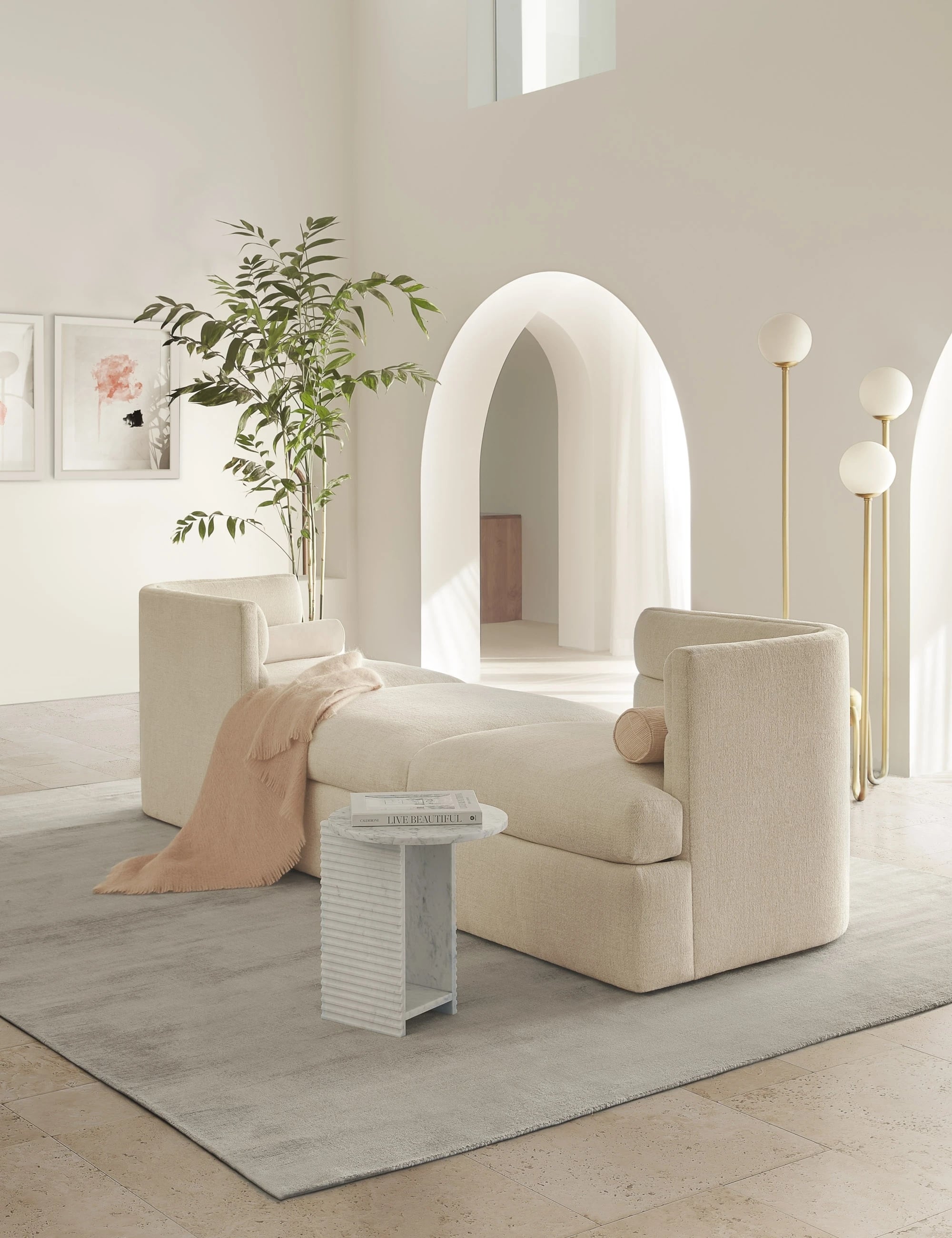 A Pretty Furniture Piece Lulu And Georgia Vivi Tete A Tete Chaise 99 Major Cyber Monday Steals To Score Before The Day Is Over Popsugar Smart Living Photo 65