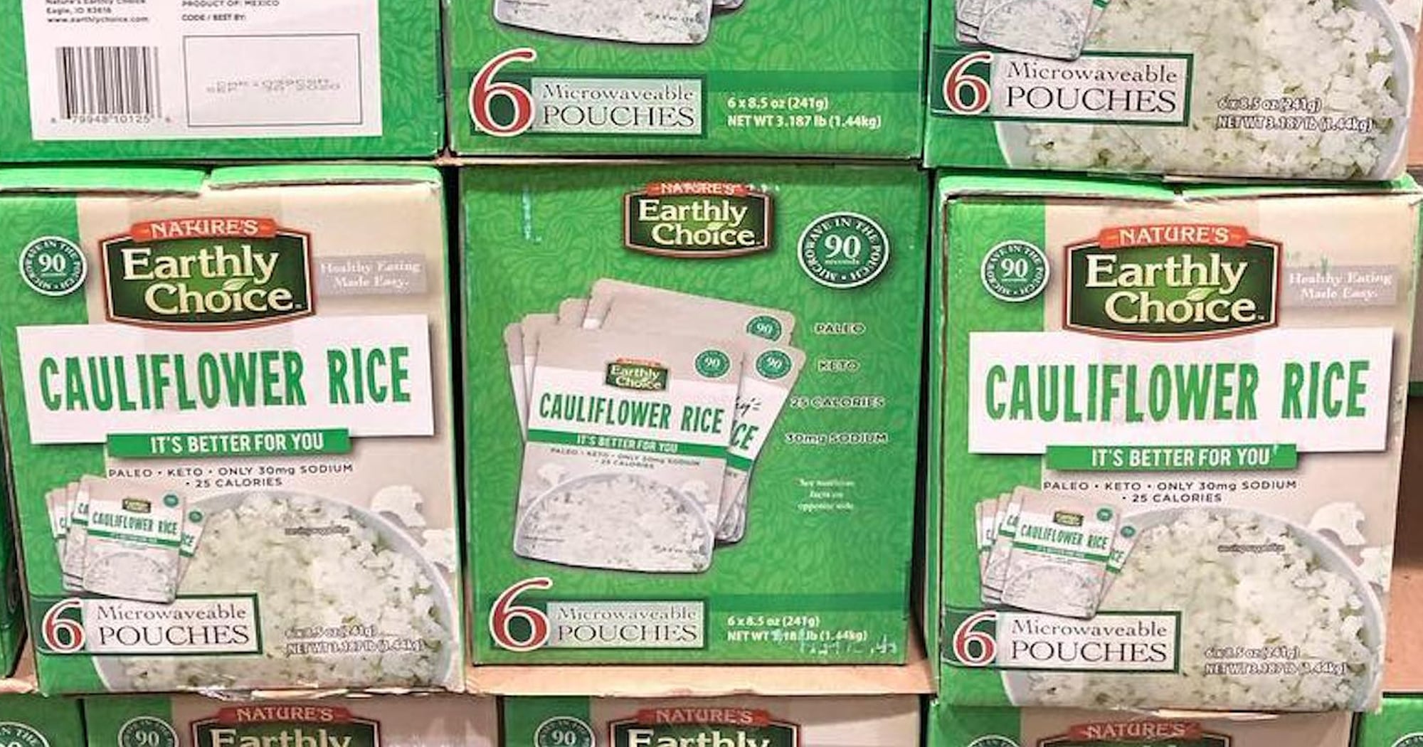 Cauliflower Rice Pouches at Costco | PS Fitness