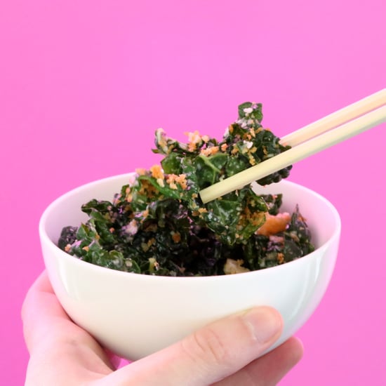 How to Eat Salad With Chopsticks