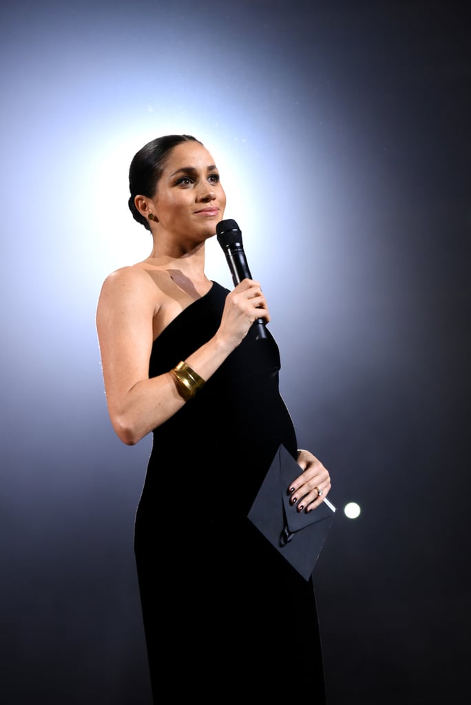 Meghan Markle's Black Dress at the 2018 Fashion Awards