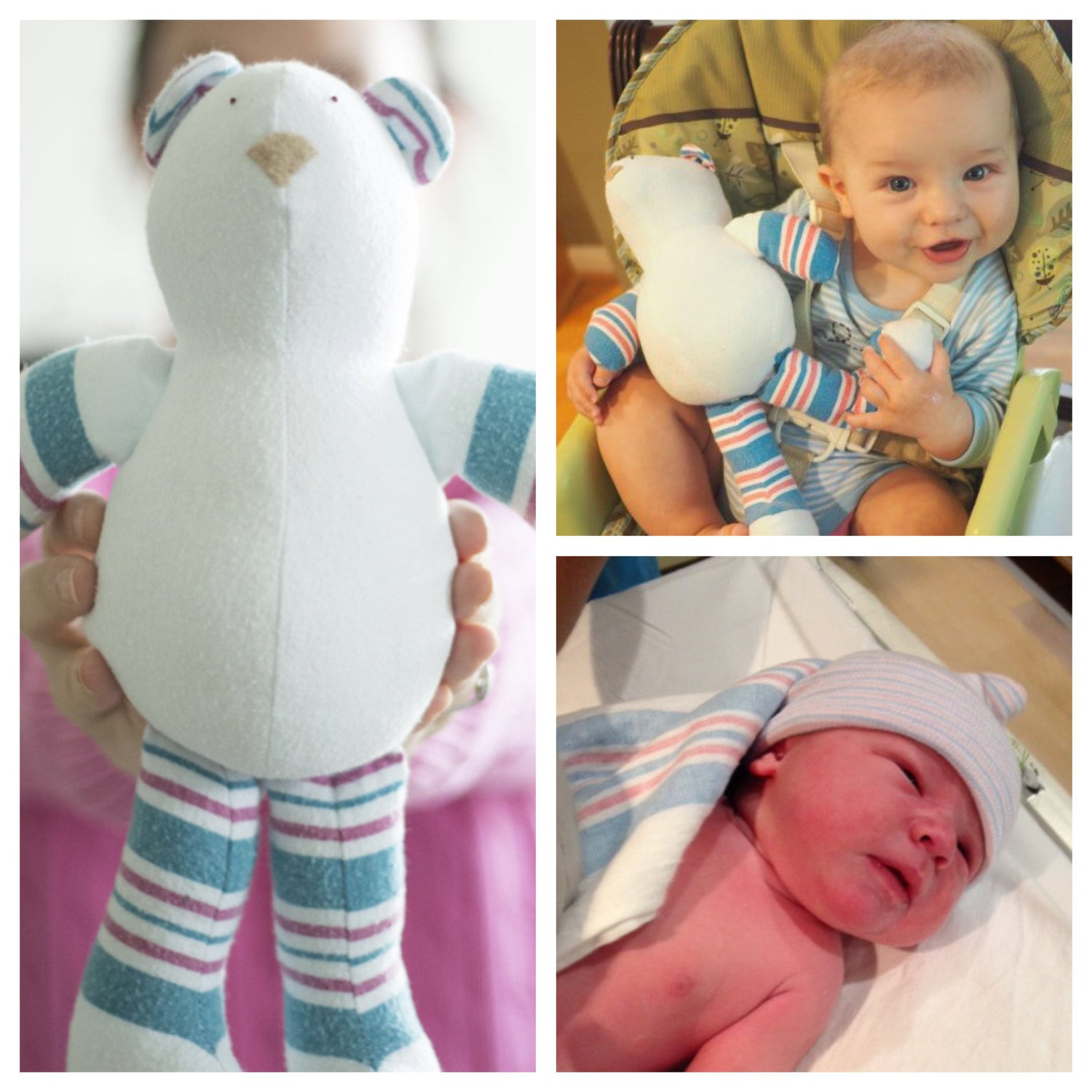 Recycling Hospital Receiving Blankets Into Stuffed Animals