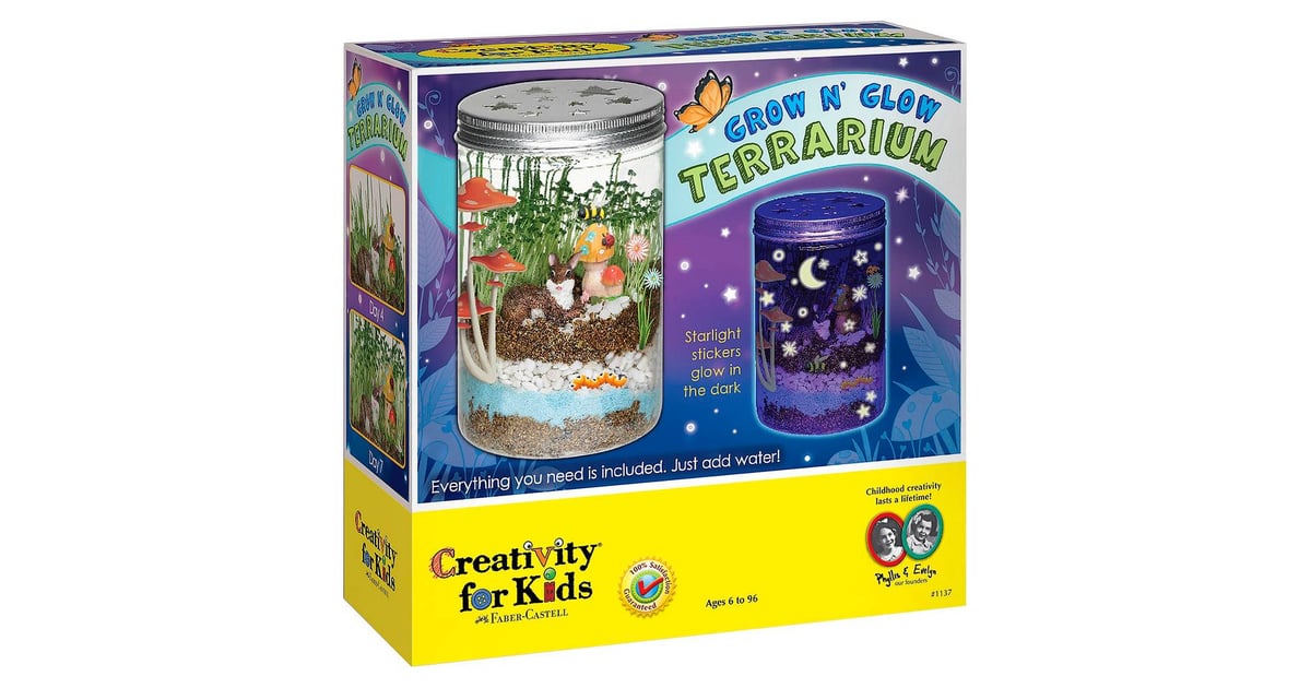 Creativity for Kids Grow N' Glow Terrarium STEM Toys For Kids