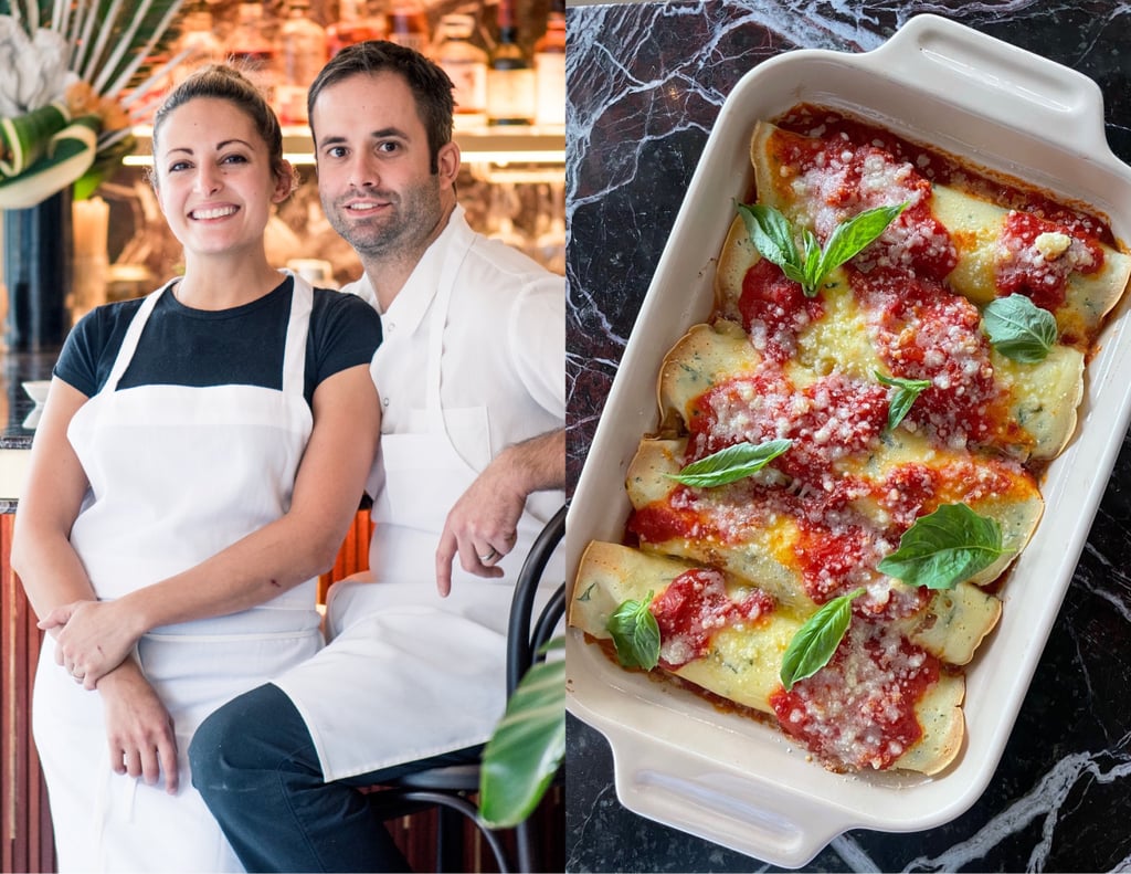 Angie Rito and Scott Tacinelli: Semolina Crepe Manicotti